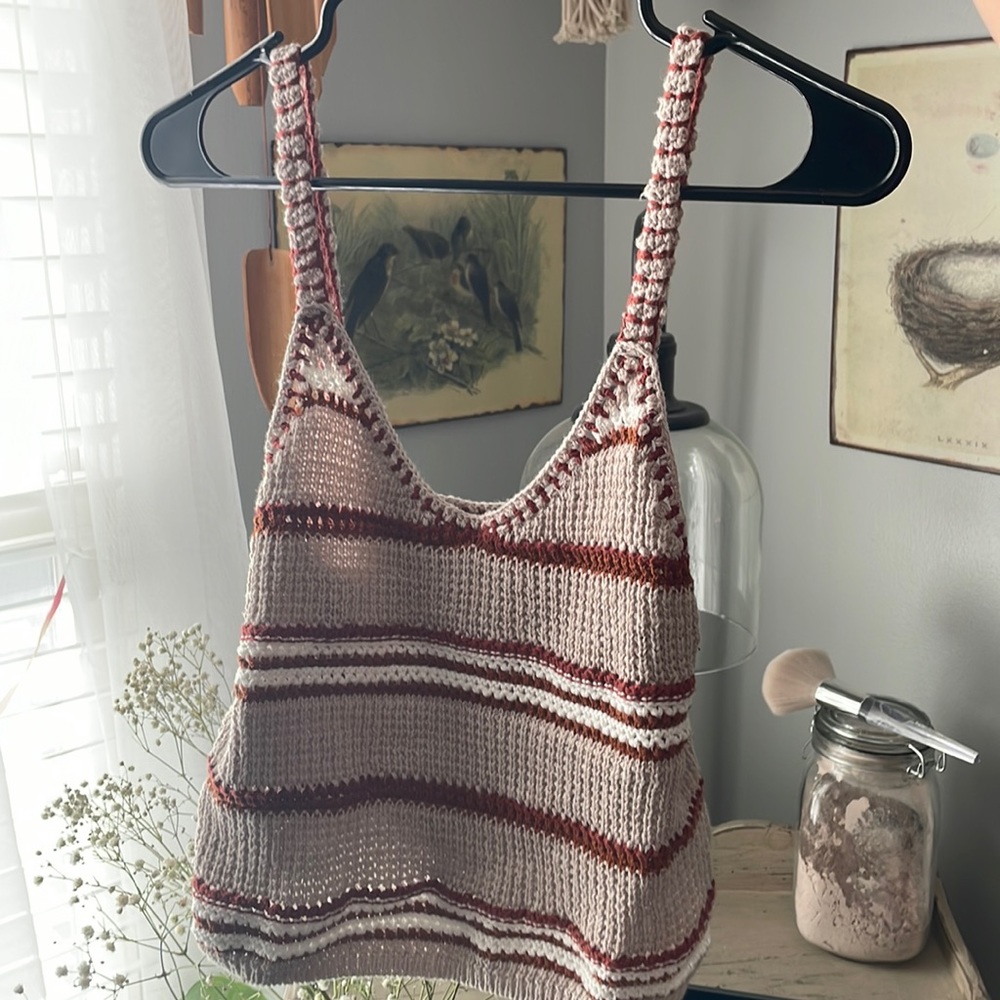 Crochet tank top !!!!Never Worn!!!!